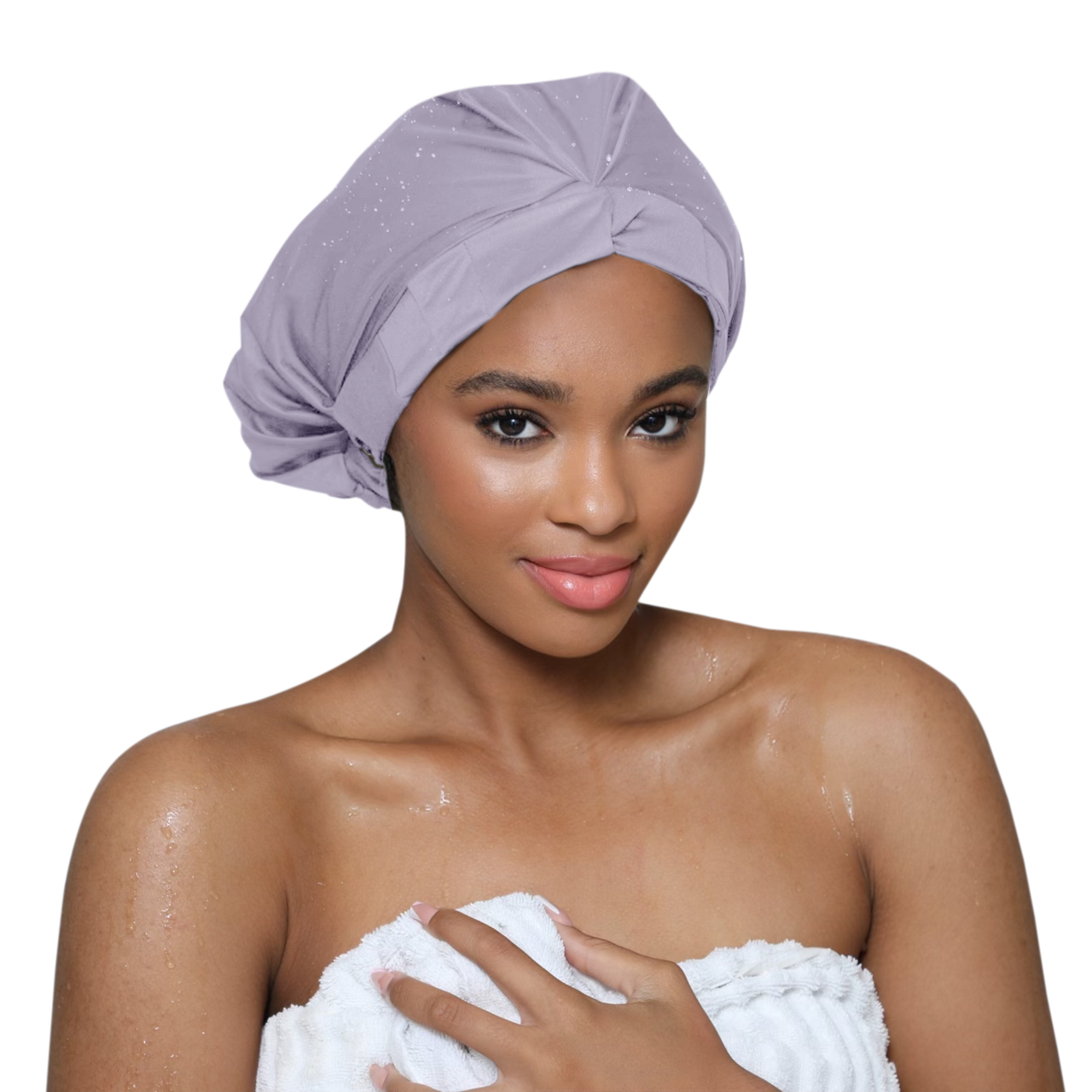 Hairbrella Satin-Lined Waterproof, Adjustable Shower Cap