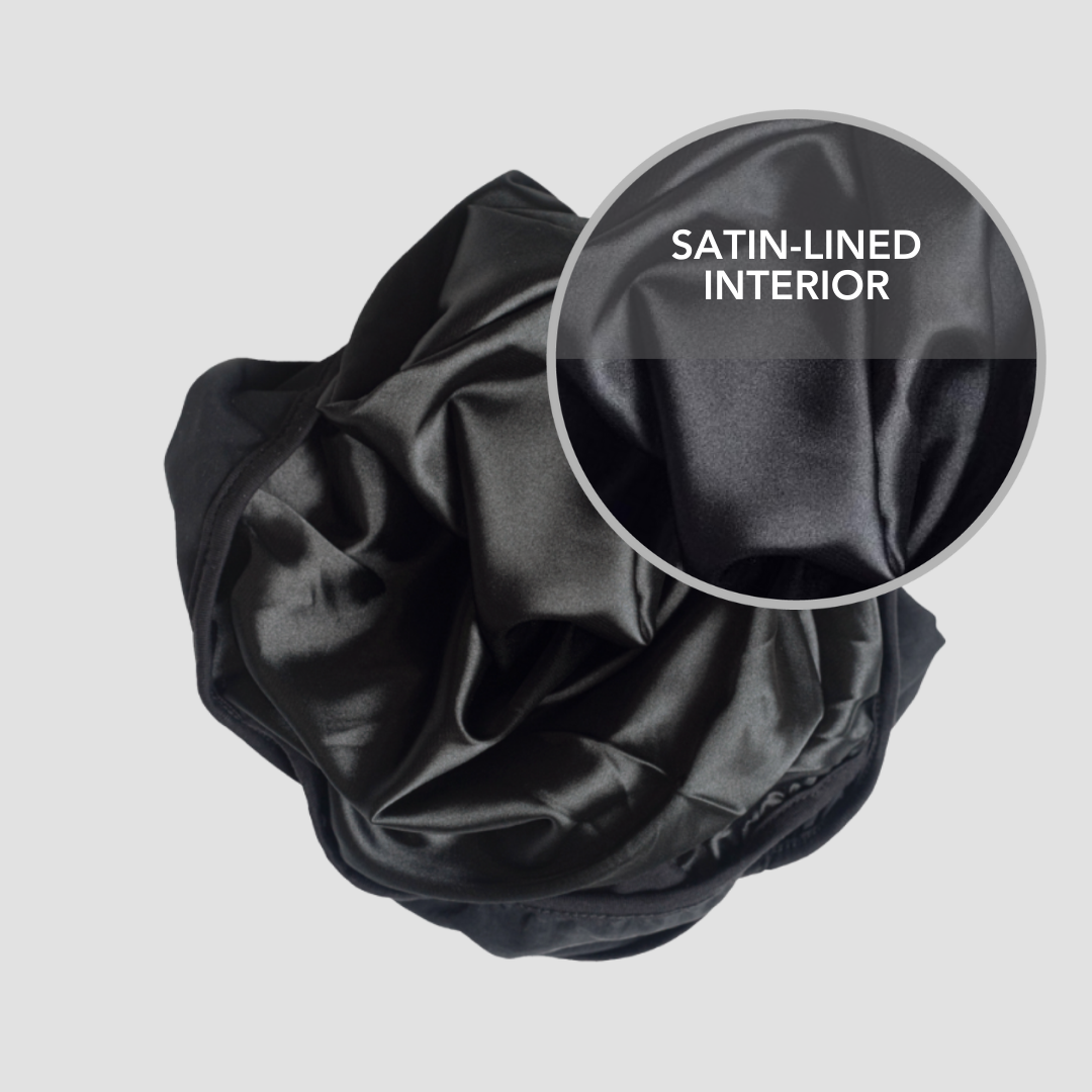 Hairbrella Lite Satin-Lined Rain Hat