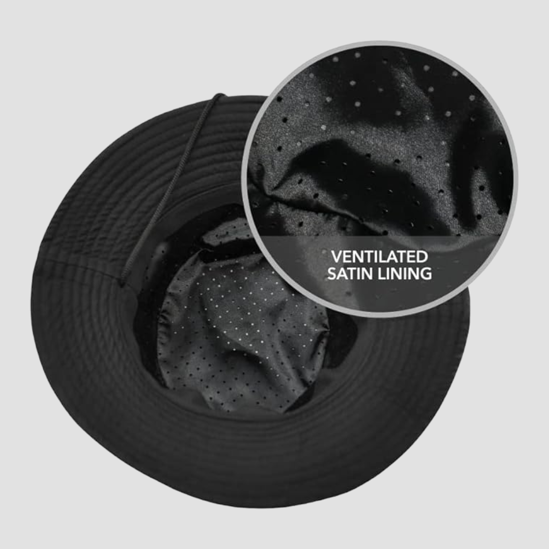 Satin-Lined, Waterproof Boonie Bucket Hat