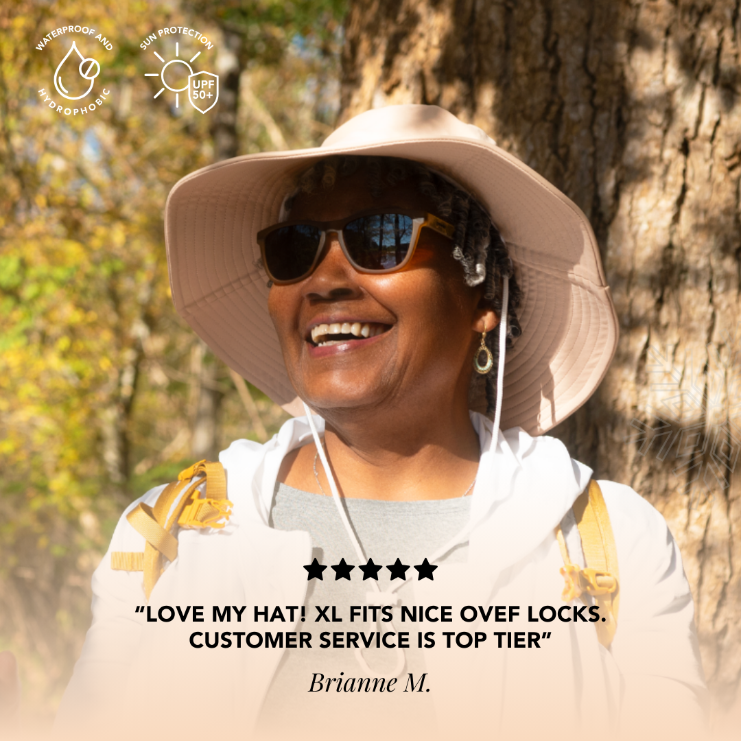 Satin-Lined, Waterproof Sun Hat