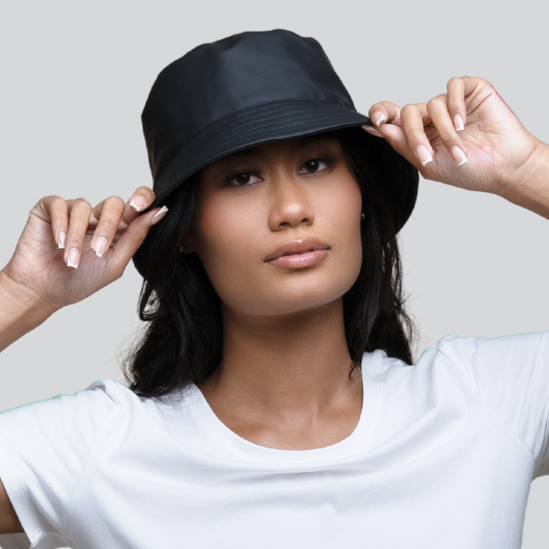 Satin-Lined, Waterproof Bucket Hat  — Matte Edition