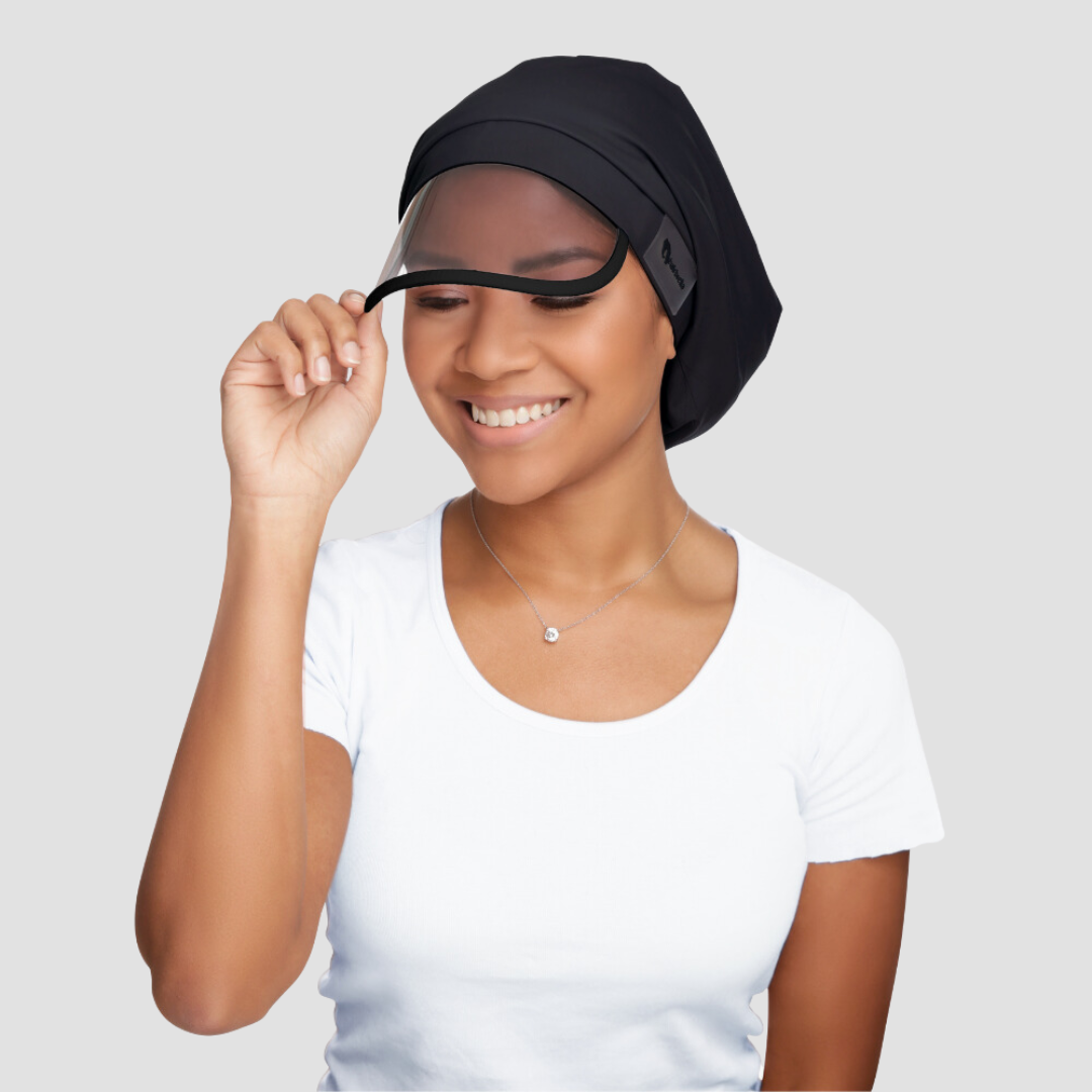 Hairbrella Satin-Lined, Waterproof Rain Hat (Best Deal)