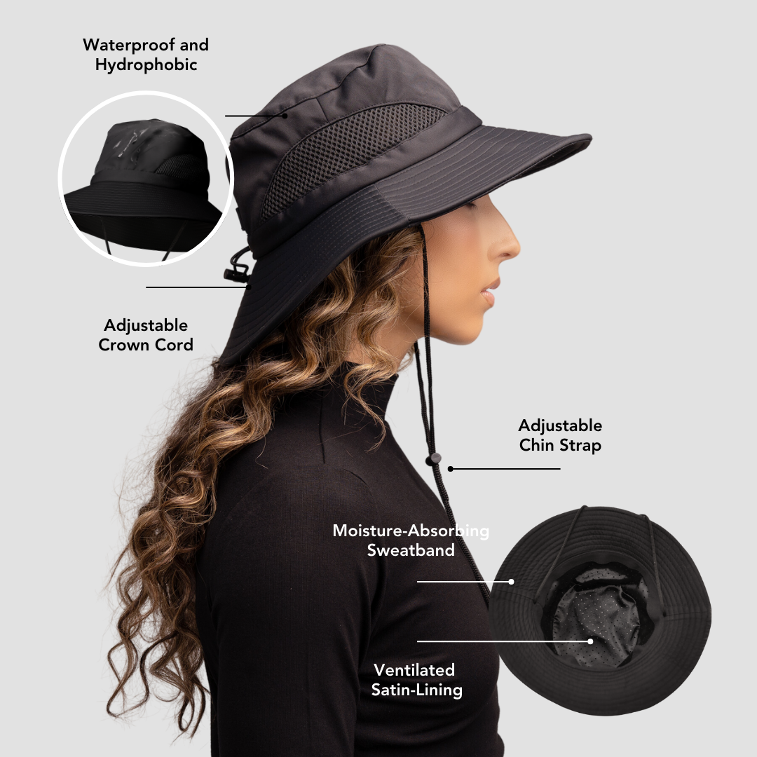 Satin-Lined, Waterproof Sun Hat