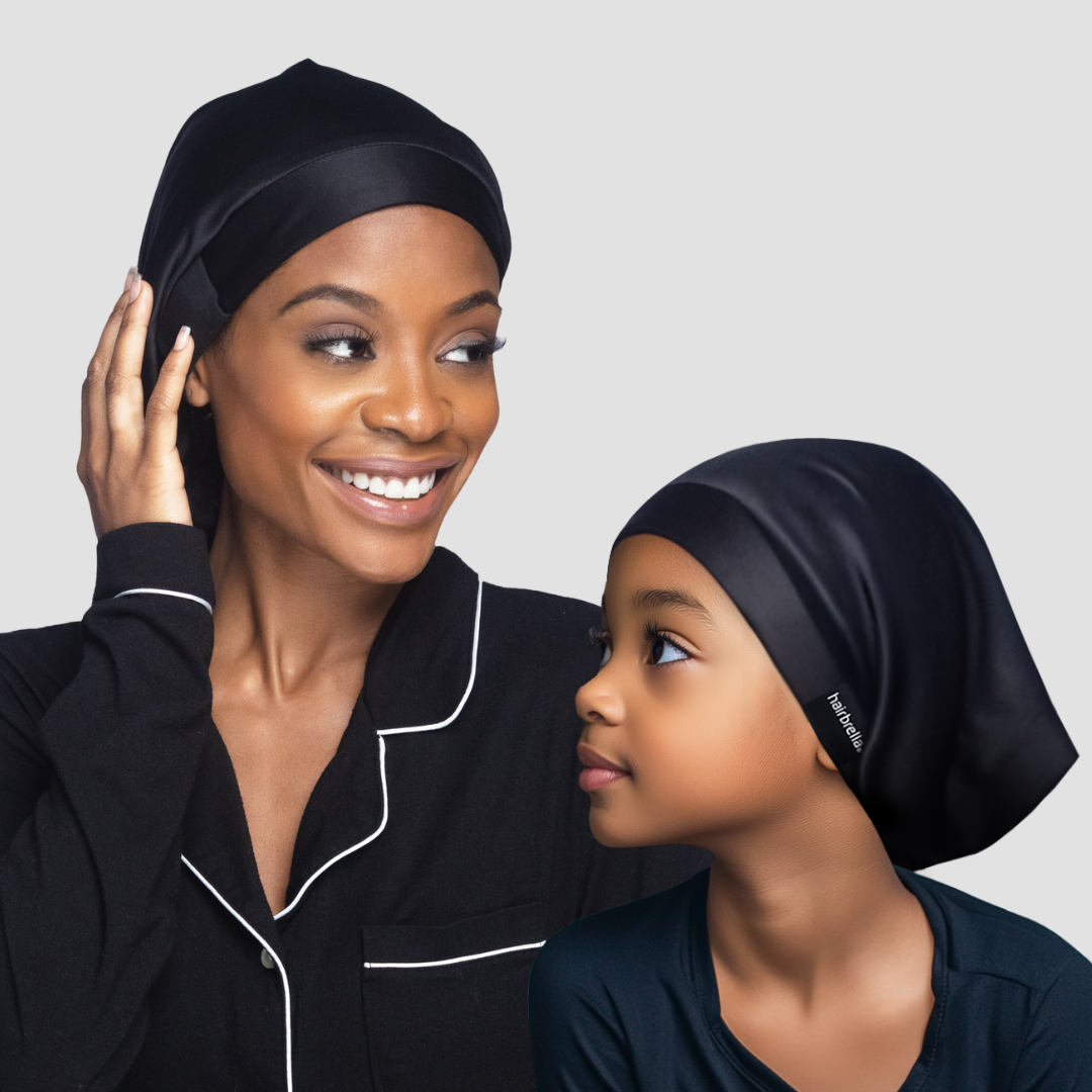 Mini + Me Sleep Cap Set