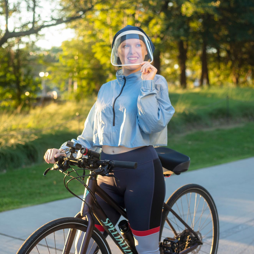 Hairbrella Pro XL Rain Hat + Face Shield Gifting Bundle (Buy 5, Get 1 Free)