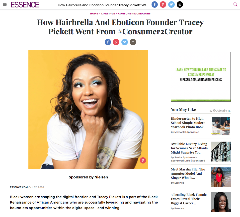 Essence Tracey Pickett Hairbrella