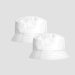 Satin-Lined, Waterproof Matte Bucket Hat - Bundle (2)