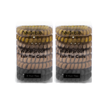 Waterproof Spiral Hair Ties Bundle
