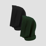 Satin Lined, Waterproof Infinity Rain Scarf - Bundle (2)