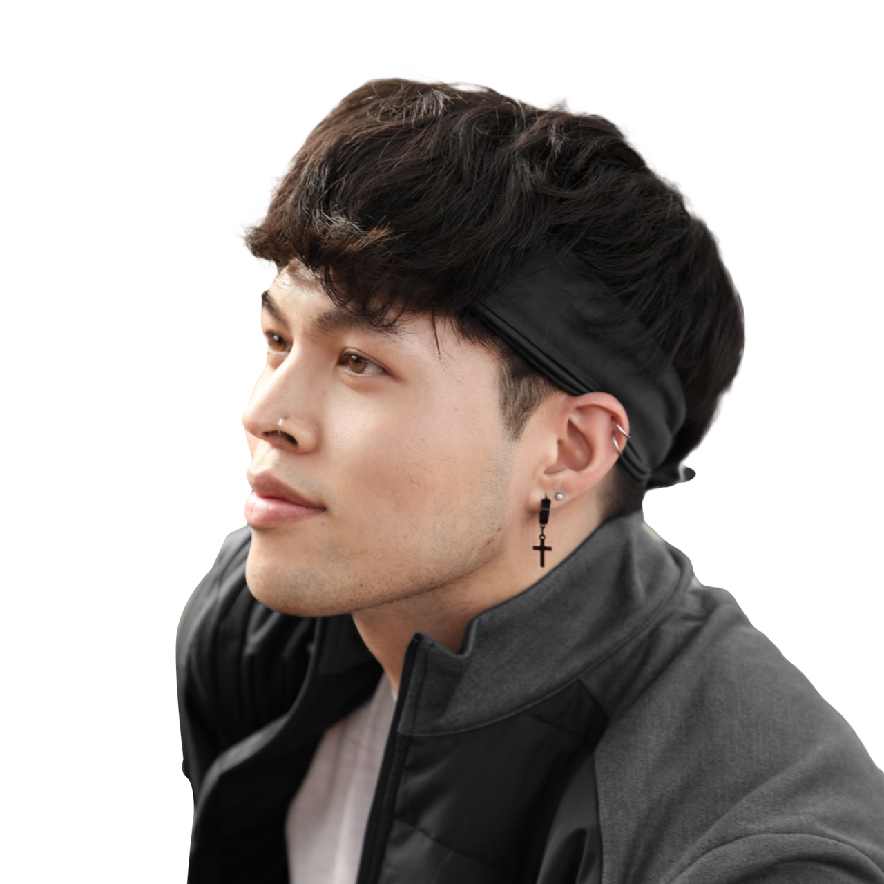 Hairbrella Satin-Lined Men's Headband